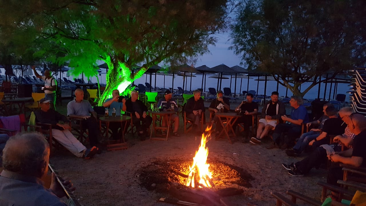 Beach barbeque
